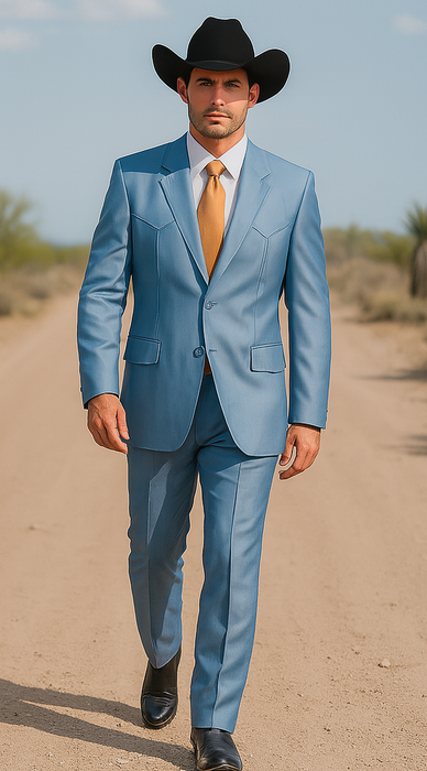 Mens Blue Tuxedo