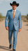 Mens Blue Tuxedo