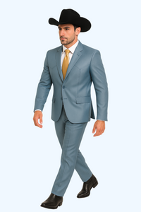 Mens Blue Tuxedo - Image 6