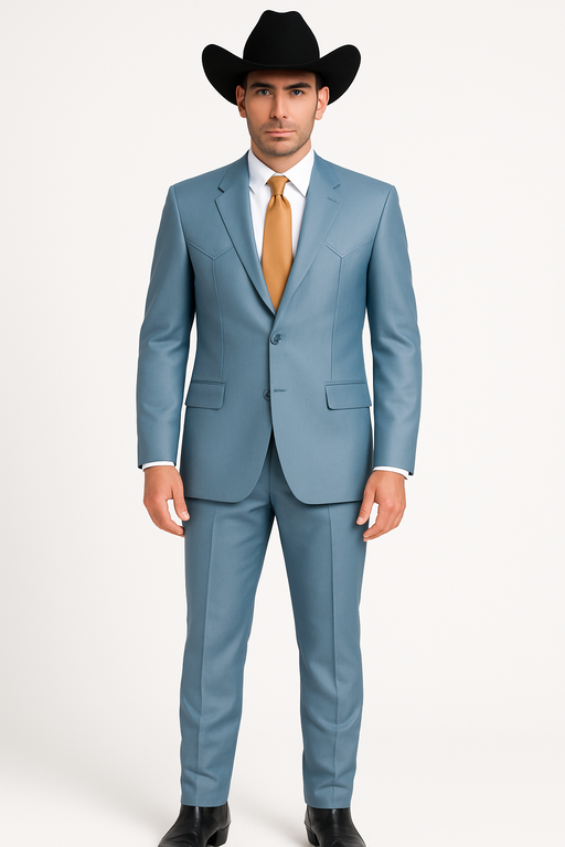 Mens Blue Tuxedo