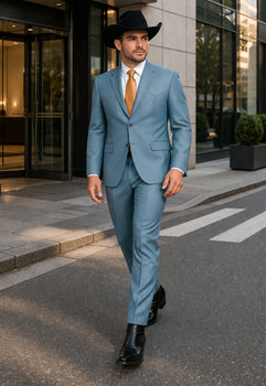 Mens Blue Tuxedo