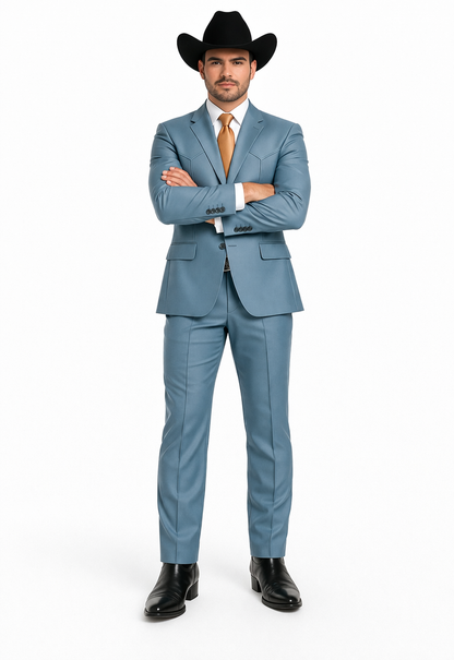 Mens Blue Tuxedo
