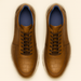 Belvedere Todd Men's Shoes Antique Brandy Exotic Genuine Ostrich Casual Sneakers
