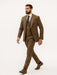 Men’s Classic Brown Three-Piece Suit – Business & Wedding Wear