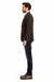 Men’s Brown 2 Button Dress Casual Blazer with Notch Lapel, Fashion Sport Coat
