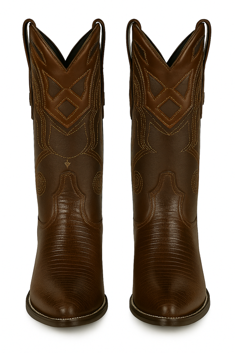 Men's Wild West Teju Lizard Skin J Toe Boots 29907