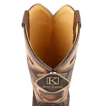 King Exotic Men's Shark Snip Toe Western Boots - Image 22