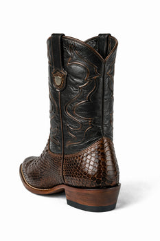 Men's Wild West Python Skin J Toe Boots 29957 - Image 28