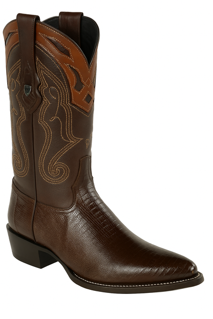 Men's Wild West Teju Lizard Skin J Toe Boots 29907 - Image 29