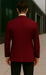 Men'S Burgundy ~ Maroon ~ Wine Fashion Imported Suit