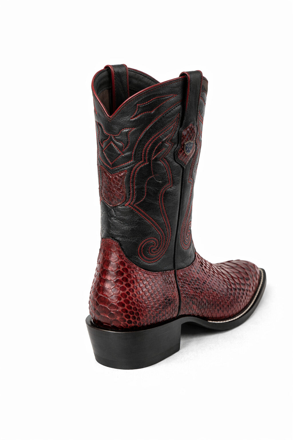 Men's Wild West Python Skin J Toe Boots 29957 - Image 19