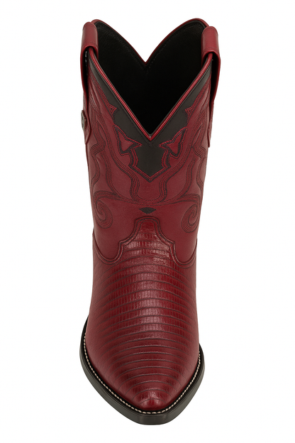 Men's Wild West Teju Lizard Skin 3X Toe Boots 29507 - Image 18