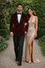 Velvet Blazer - Mens Velvet Jacket Mens 2 Button Modern Fit Suits Shawl Lapel  Wine ~ Maroon Burgundy Suit