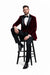 Men'S Burgundy ~ Wine ~ Maroon Color Big And Tall Blazers Cheap Priced Velvet ~ Velour Clearance Blazer / Sport Coat