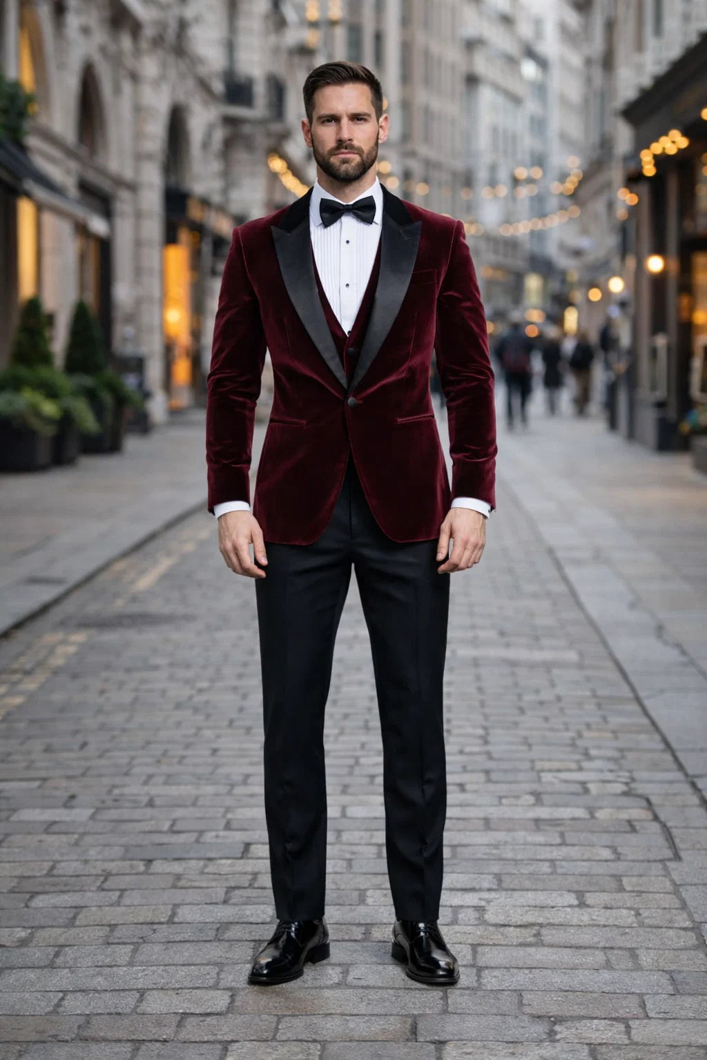 Men'S Burgundy ~ Wine ~ Maroon Color Big And Tall Blazers Cheap Priced Velvet ~ Velour Clearance Blazer / Sport Coat - Image 4