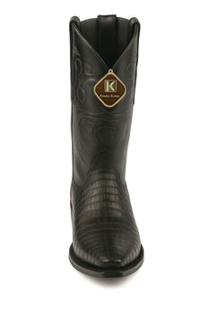 King Exotic Men's Caiman Belly Snip Toe Boots - Image 41