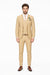Men's Slim Fitted Euro Tapered Camel ~ Khaki ~ Bronze ~ Camel  ~ Canary Color 2 Buttons Vested