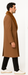 Mens Cashmere Blend Vicuna Light Brown - Dark Camel Coat Full length - Cashmere Overcoat