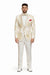 Men's  White ~ Ivory ~ Khaki ~ Tan & Gold Champagne Color Blazer Dinner Jack