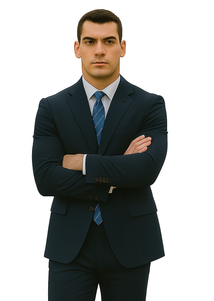 Men's Cheap Priced Dark Navy Blue Suit For Men  2 Button Slim Fit Suit With Flat Front Pant Cheap Suits For Men - Image 8