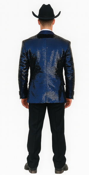 Men's Cheap Priced Navy Blazer ~ Sportcoat - Image 2
