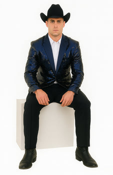 Men's Cheap Priced Navy Blazer ~ Sportcoat - Image 3