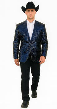 Men's Cheap Priced Navy Blazer ~ Sportcoat - Image 4