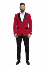 Men's Cheap Priced Velvet ~ Velour Clearance Fuchsia Big And Tall Blazers Blazer / Sport Coat