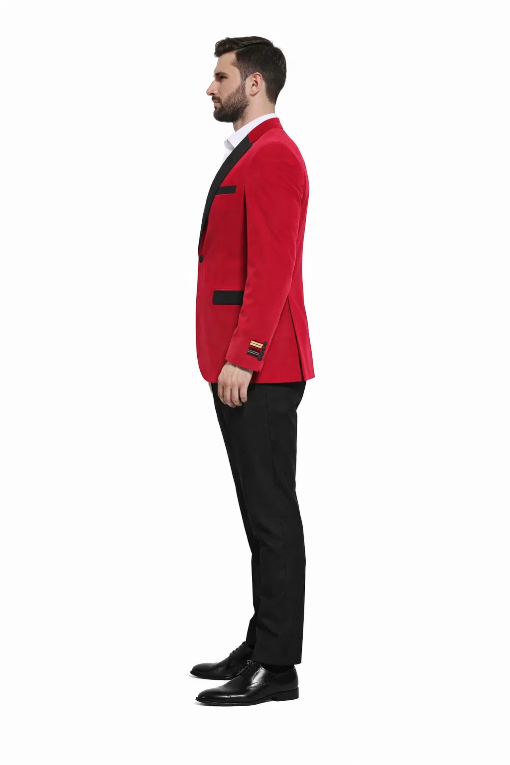 Men's Cheap Priced Velvet ~ Velour Clearance Fuchsia Big And Tall Blazers Blazer / Sport Coat - Image 7