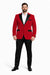Men's Velvet ~ Velour Clearance Fuchsia Big And Tall Blazers Blazer / Sport Coat