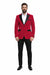 Men's Velvet ~ Velour Clearance Fuchsia Big And Tall Blazers Blazer / Sport Coat