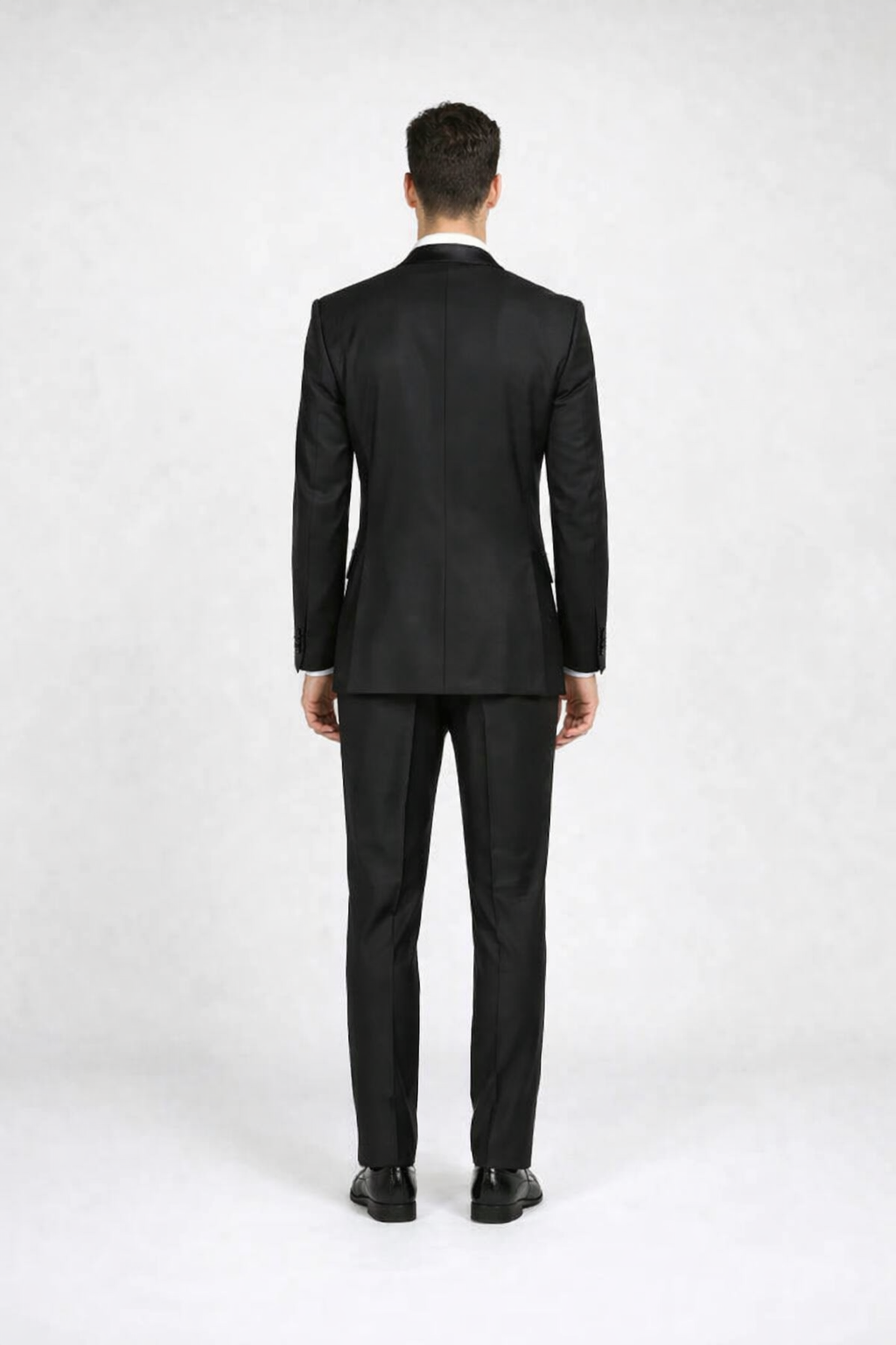 Men'S Classic Black Two Button Tuxedos