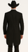 Mens Classic Western Cowboy Tail Tuxedo in Black