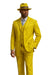 Yellow Zoot Suits - Mens Fashion Golish Yellow 1920s Vintage Look