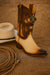 King Exotic Men's Caiman Belly Snip Toe Boots