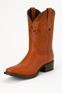 Men's Wild West Teju Lizard Skin 3X Toe Boots 29507 - Image 4