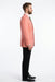 Mens Suit Blazer Jacket Two Button Stretch Sports Coats Classic Fit Living Coral