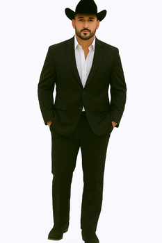 Men's Corduroy 2 Button Sport Coat Side Vents Black Also available in Kids Sizes Perfect for toddler Suit wedding attire outfits - Image 8