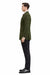 Mens Dark Green Winter Blazer - Hunter Sport Coat jacket Modern Fit 2 Buttons Style Notch