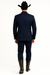 Men's Dark Navy Blue  One Button Suit
