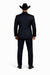 Men's Dark Navy Blue  One Button Suit
