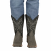 Men's Los Altos Shark Skin Wide Square Toe Boots - Rustic Grey