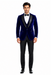 Mens Designer Velvet Tuxedo Jacket in Red