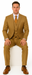 Vitali Brand Suits - Men's Dijon 5 Button  Regular Fit Suit