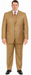 Vitali Brand Suits - Men's Dijon 5 Button  Regular Fit Suit