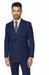 Men'S Double Breasted Suits Men'S 2 Piece Cobalt ~ Indigo~Teal ~Indigo ~ Bright Blue (Slate) Suit - Double Breasted
