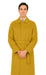 Men's Dress Coat Belted Full Length Overcoat ~ Long Men's Dress Topcoat -  Winter coat 45 Inches Button Closure Camel Coat