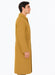 Men's Dress Coat Belted Full Length Overcoat ~ Long Men's Dress Topcoat -  Winter coat 45 Inches Button Closure Camel Coat