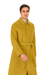 Men's Dress Coat Belted Full Length Overcoat ~ Long Men's Dress Topcoat -  Winter coat 45 Inches Button Closure Camel Coat