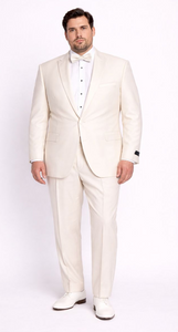Men'S Dress Formal Ivory ~ Cream ~ Off White Dinner Jacket ~ Fashion Tuxedo For Men ~ Blazer ~ Sport 1 Button Peak Lapel - Image 7